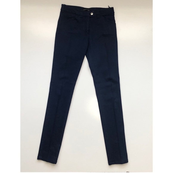 BALENCIAGA Blue Straight Leg Pants Size 28 - Picture 2 of 10